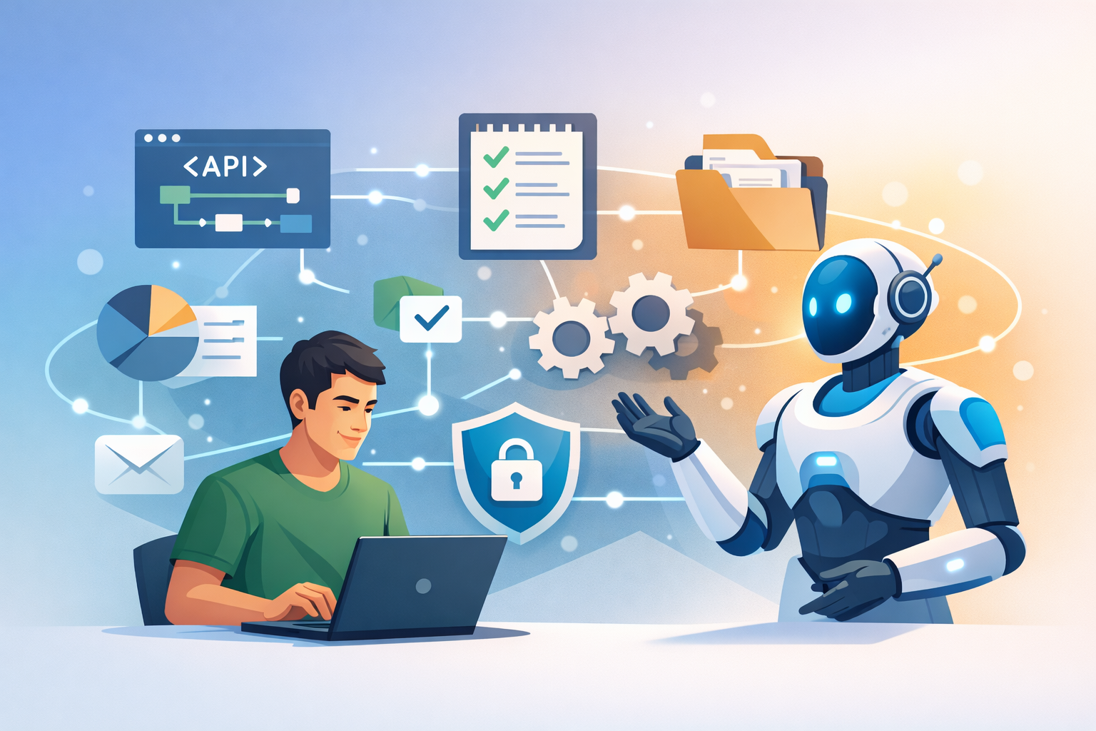 Agentes de IA em 2026: por que todo mundo está falando disso (e o que muda de verdade)